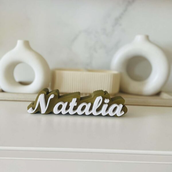 personalizowany napis imię